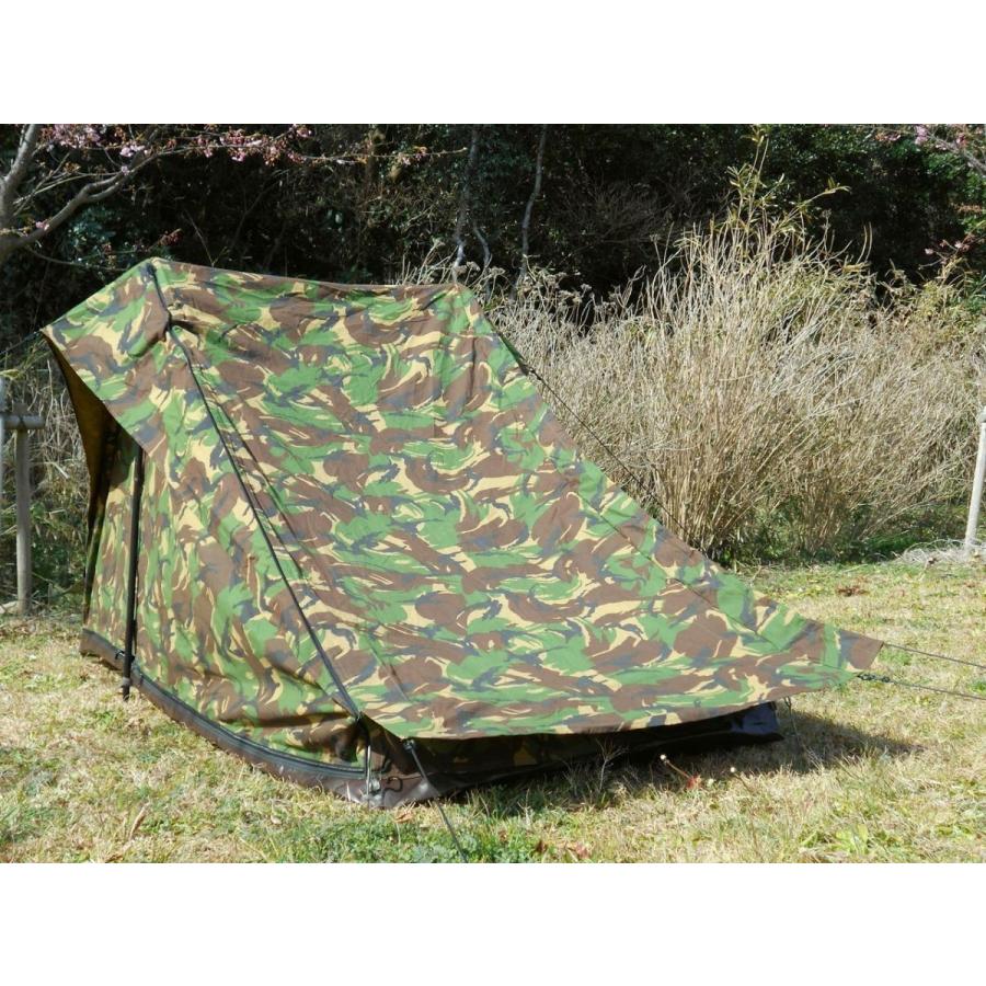 オランダ軍　テント　ポール・ペグ付　正規品　デザートカモ①　コンディション良 MILITARY（ミリタリー） オランダ軍 テントセット DPMカモ ポール