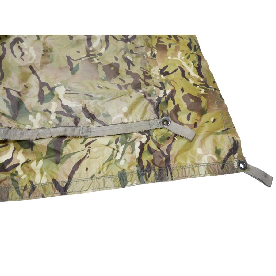 川*正様 イギリス軍　バシャタープ　シェルターシート　ウッドランドカモ　正規品 川*正様 イギリス軍 バシャタープ シェルターシート ウッド