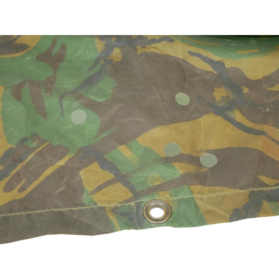 イギリス軍 バシャ タープ DPMカモ 250cm×220cm 中古良 : out106c 