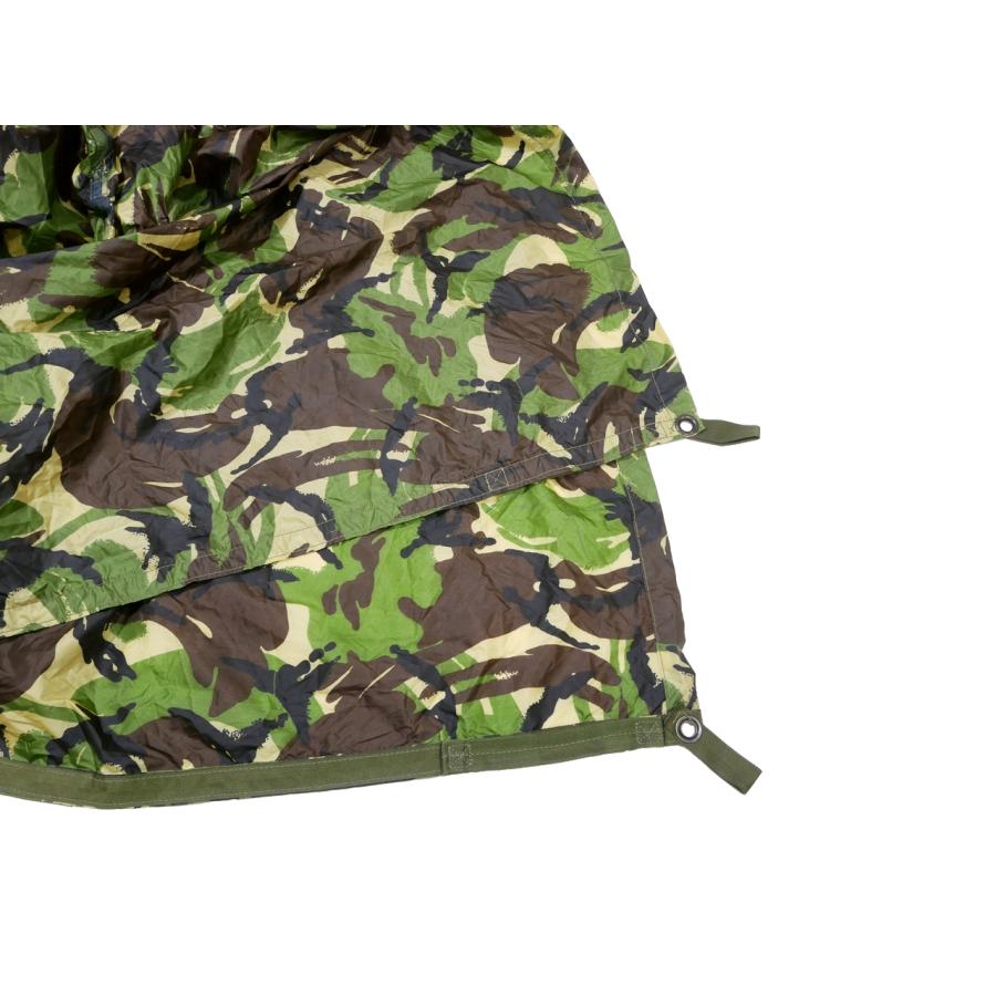イギリス軍 バシャ タープ シェルターシート DPMカモ 255cm×220cm 中古上