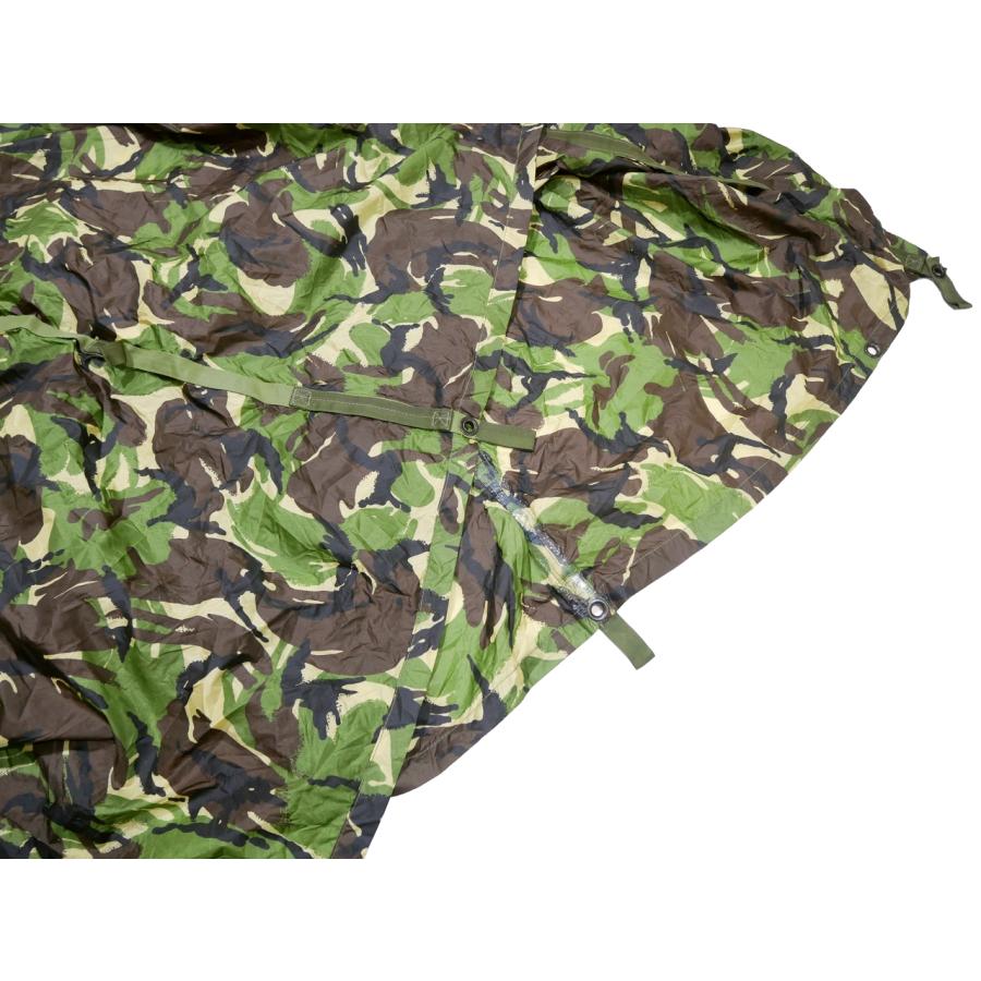 イギリス軍 バシャ タープ シェルターシート DPMカモ 255cm×220cm 中古上