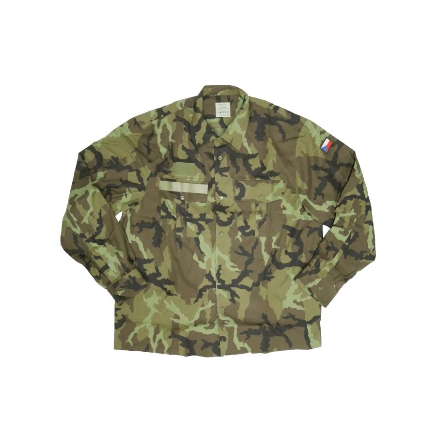 MILITARY（ミリタリー） チェコ軍 シャツ2000 VZ95リーフカモ 新品