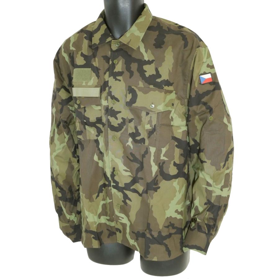 MILITARY（ミリタリー） チェコ軍 シャツ2000 VZ95リーフカモ 新品