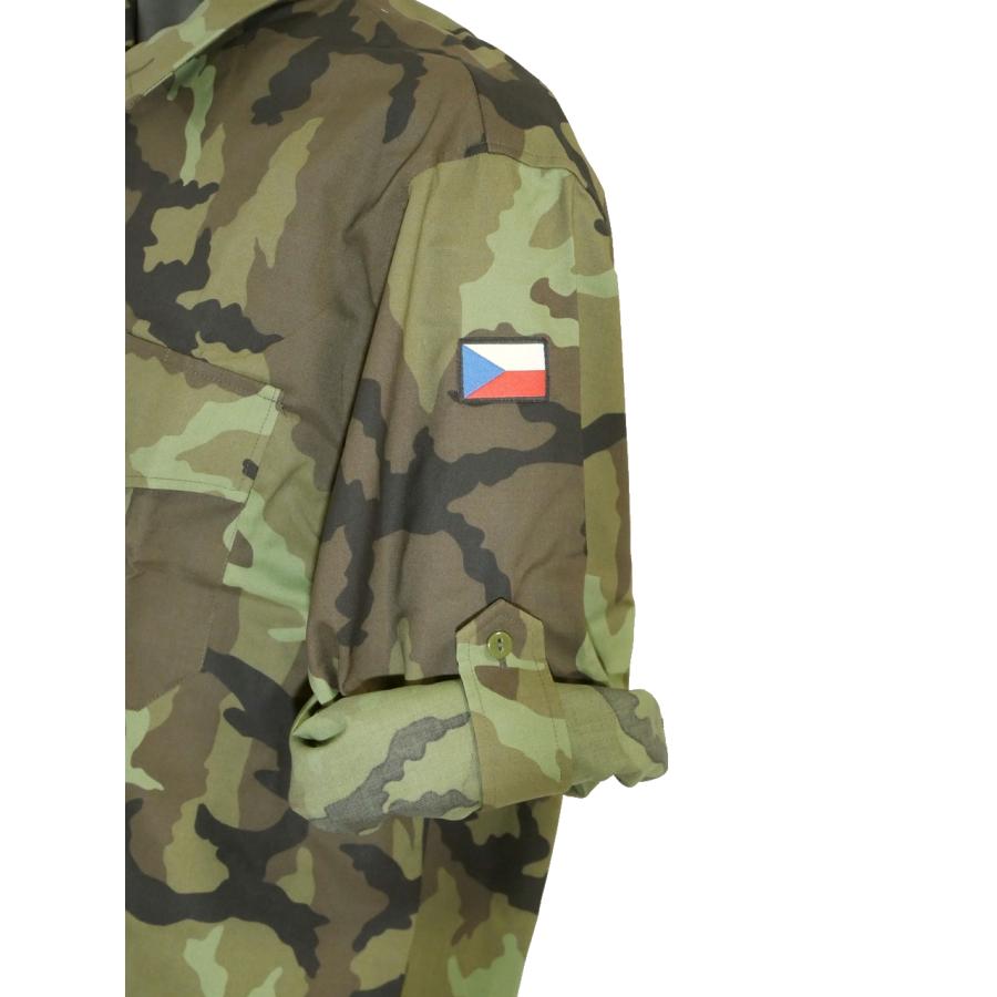 MILITARY（ミリタリー） チェコ軍 シャツ2000 VZ95リーフカモ 新品
