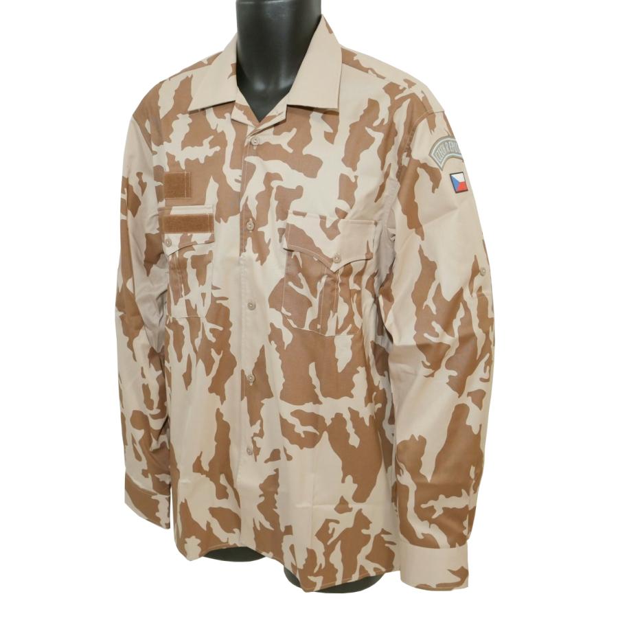 MILITARY（ミリタリー） チェコ軍 シャツ2000 VZ85デザートカモ 新品