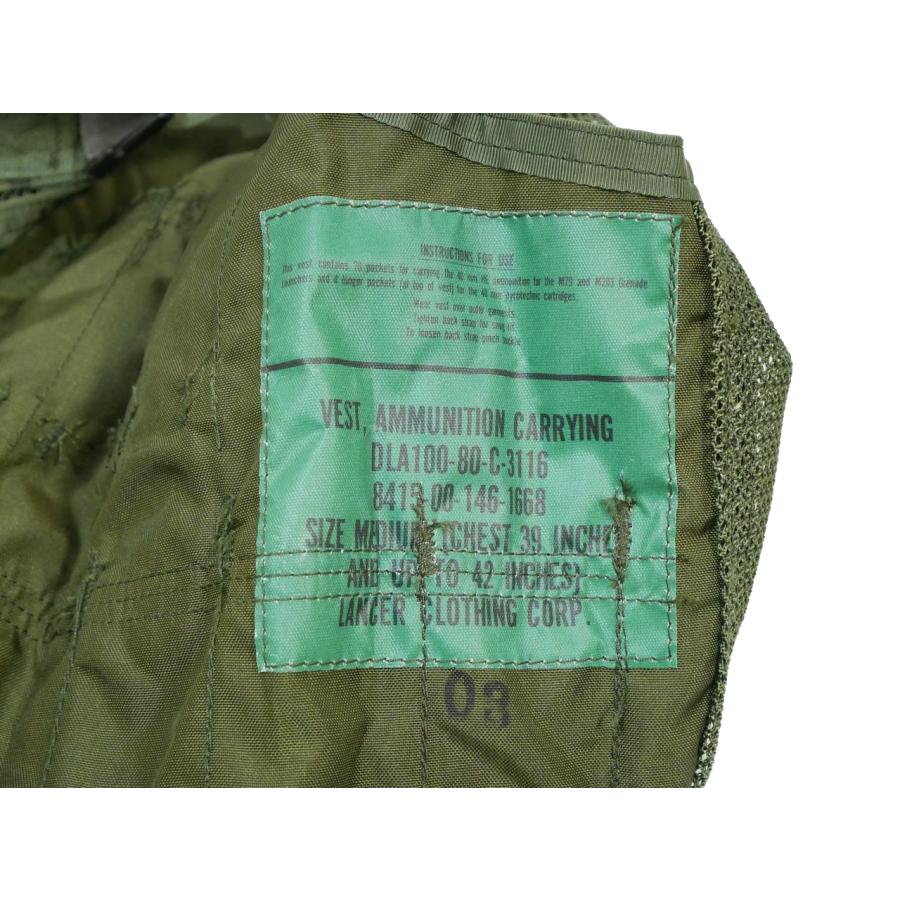 MILITARY アメリカ軍 40mmグレネード キャリング ベスト OG 表記