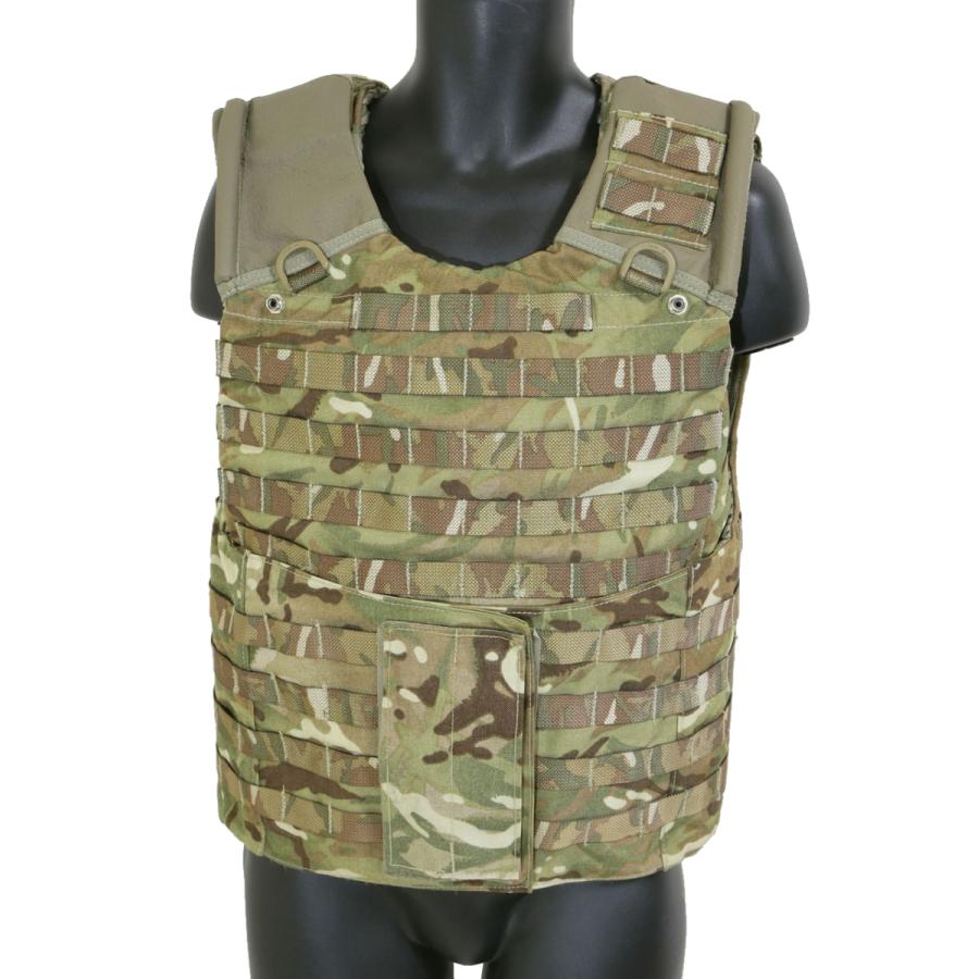 イギリス軍　UN（国連）ボディアーマーカバー【実物新品】 英軍UNカラー(水色)ECBA(mk1)ボディアーマーカバー黒色バンド