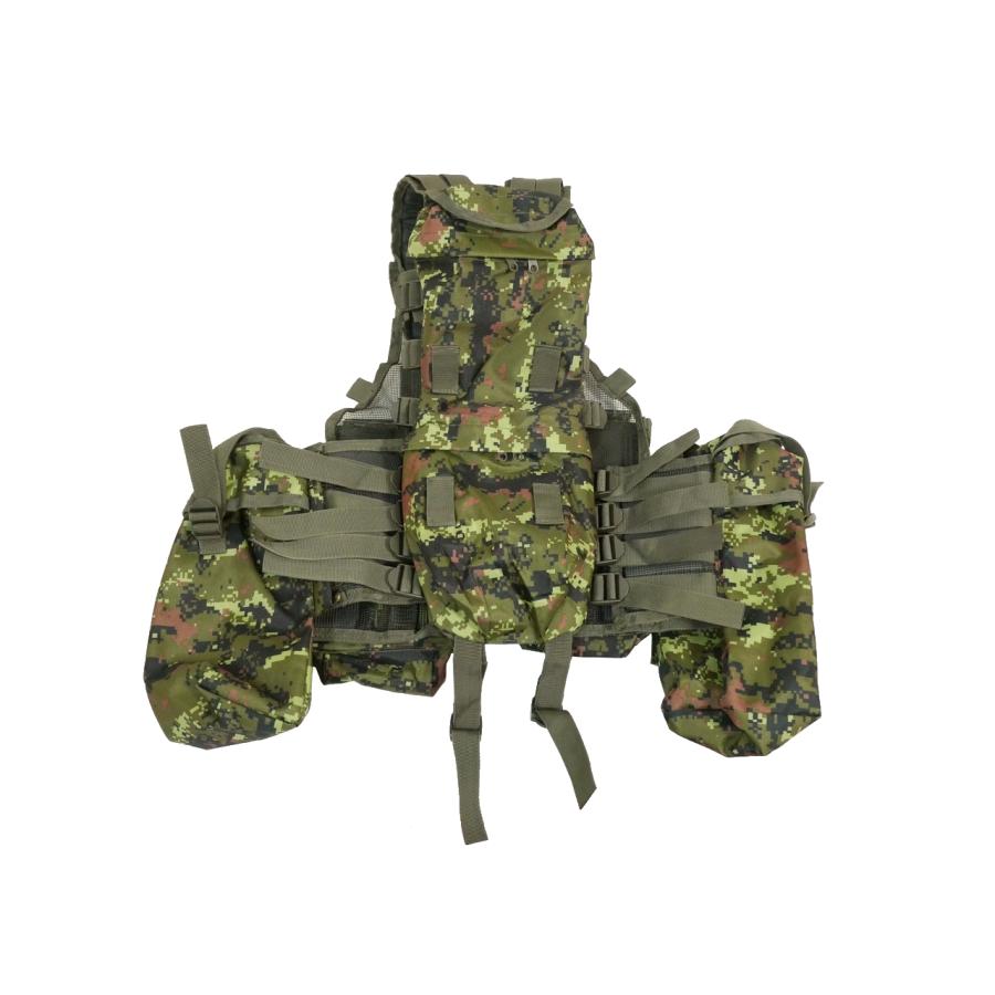デジタル迷彩 AUCタクティカルベストSIVIMAN SGS タクティカルベスト カナダデジタル迷彩 CADPATカモ 新品