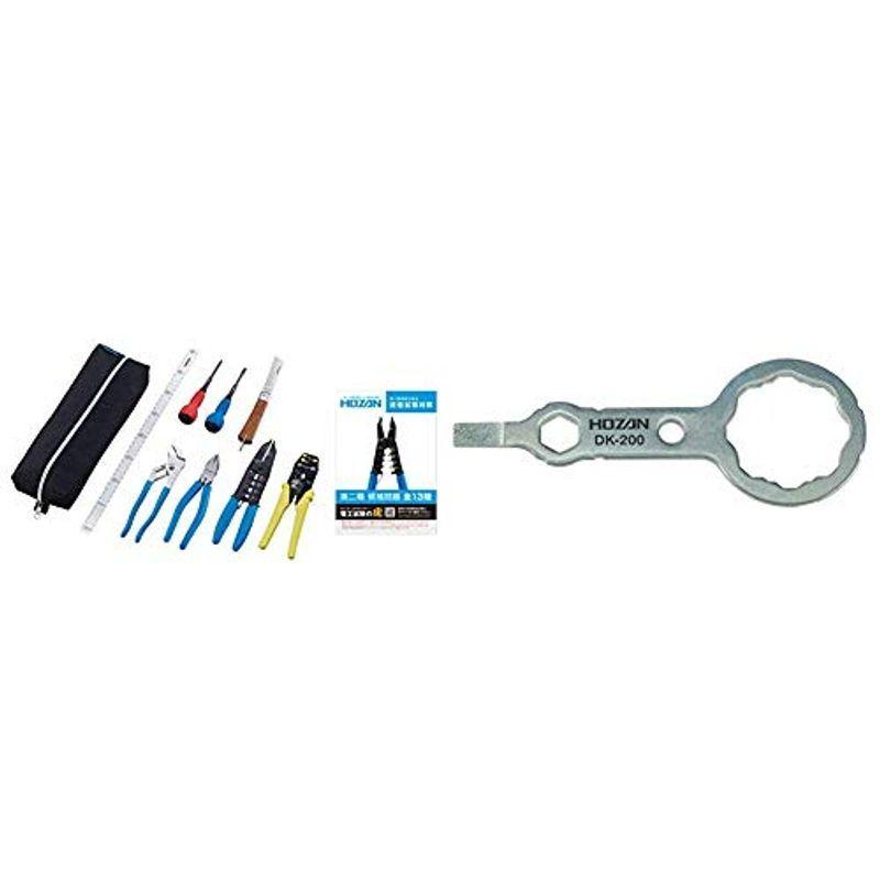 ホーザン Hozan 電気工事士技能試験工具セット 基本工具 P 958vvfストリッパー Dk 28 特典ハンドブック付 合格マルチ 豪華な