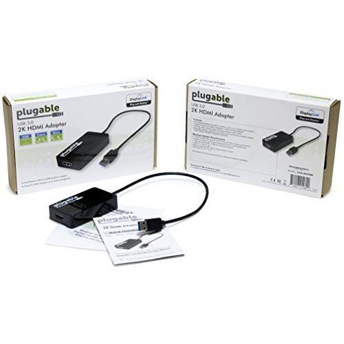 Plugable USB3.0 ディスプレイアダプタ HDMI 2K 1080p 対応 - USB