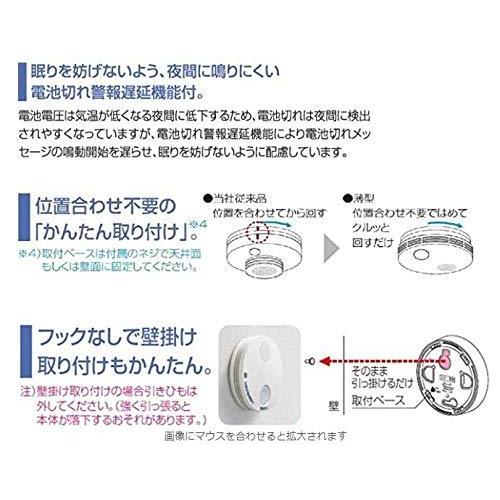 最大44 Offクーポン パナソニック Panasonic 住宅用火災警報器 けむり当番 薄型2種 お得な4個セット 電池式 移報接点なし 警報音 音声警報機能付 Shk 4 クールホワイト Aynaelda Com