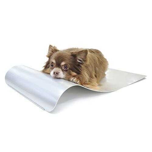 ペッツルート ひえひえアルミベッド 外気温が38以下の場所で 平らな床面で使用してください