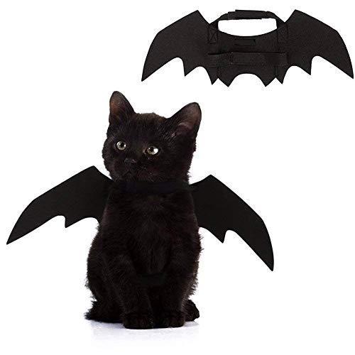 現金特価 猫服 アクセサリー Kingsie Kingsie ペットコスプレ 猫 犬用 コウモリ 翼 コスチューム 黒 かわいい かっこういい 猫 小型犬 仮装 変身グッズ ハロウィン Www Threeriversofs Com