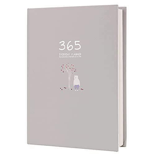 スケジュール帳 子供 365日 日記帳 手帳 小型 ダイアリー ノート 日付なし 月間 毎日プランノート デイリー メモ Nvdx80wvds Injurycareresearch Com