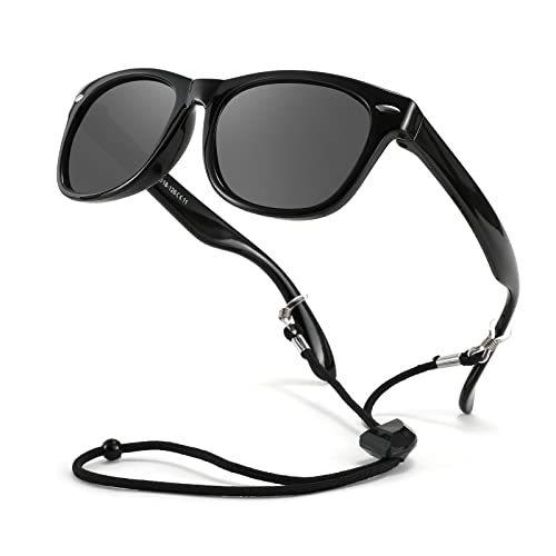 定番から日本未入荷 Feisedy キッズ サングラス 子供用 偏光 レンズ Uvカット Tr90超軽量 メガネケース付き 野球 バス 釣り 自転車 紫外線カット B Aynaelda Com