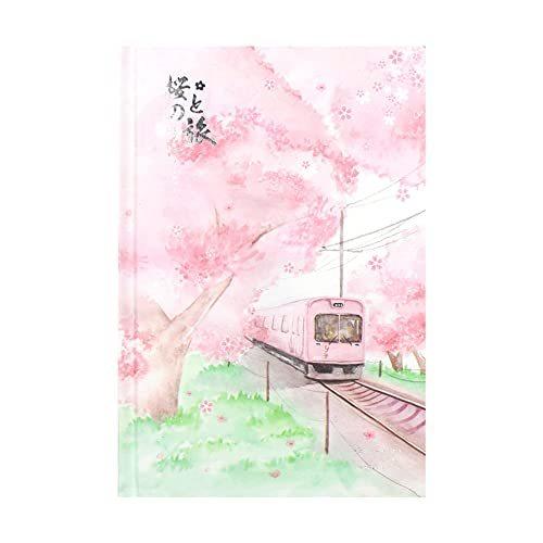 Chq 日記帳 桜の花 手帳 桜柄 日記 イラスト付き かわいい 挿絵付き フラワー 色鉛筆 デザイン おしゃれ 桜模 A B09ktgj4gt 2725 Lightdeヤフー店 通販 Yahoo ショッピング