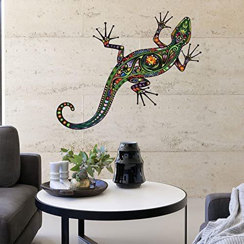 Maydahui ウォールステッカー 動物 ヤモリ マンダラ パターン おしゃれ 北欧 壁紙 かわいい アート インテリア 室 A B09q5mcxxt 2615 Lightdeヤフー店 通販 Yahoo ショッピング
