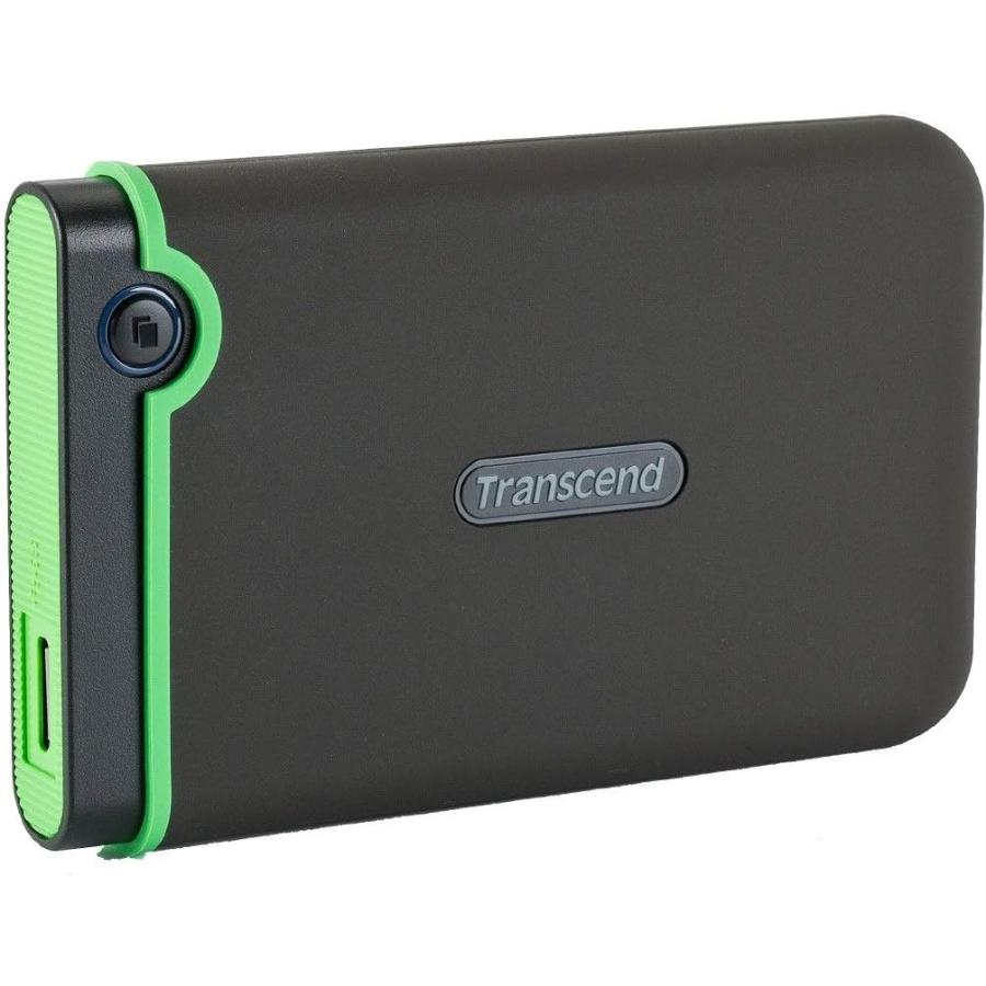 Transcend ポータブルHDD 1TB 耐衝撃 スリムタイプ USB3.1 Gen1