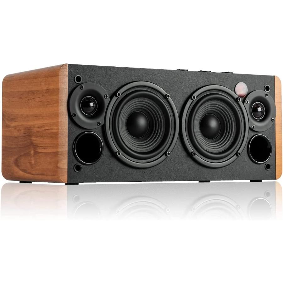 Edifier D12 Bluetooth 5.0 ブックシェルフスピーカー小型 - アンプ