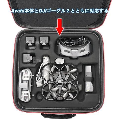 DJI FPV/Avata Pro収納ケース RLSOCO 保護ケース FPV/Avataドローン 