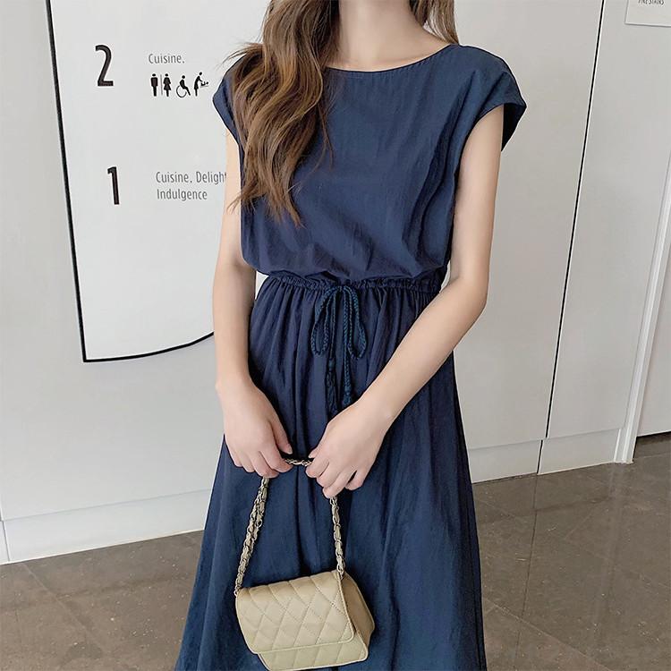 レディース ワンピース 滑らか 透けない マキシ丈 ロングワンピース