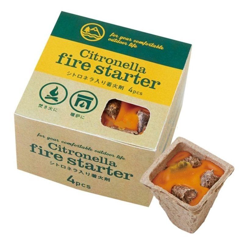シトロネラ ファイヤースターター 着火剤 薪 焚火 用 カメヤマ Ba336 05 雑貨ライトハウス 通販 Yahoo ショッピング