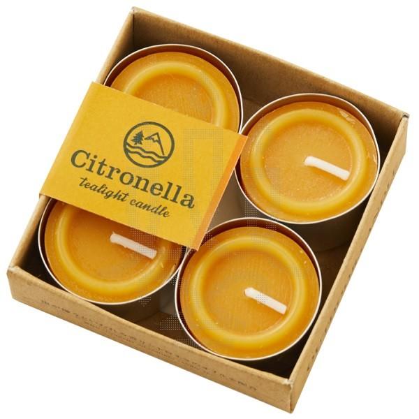 虫よけキャンドル シトロネラ キャンドル ティーライト ４個入り 虫除けロウソク Ba859 05 00 雑貨ライトハウス 通販 Yahoo ショッピング