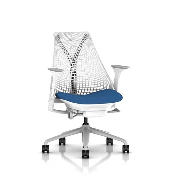 ハーマンミラー Hermanmiller  セイルチェア ベーシック  プール ホワイト H025 テレワークにおすすめ！