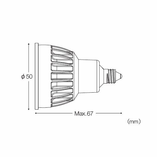 LED電球 ダイクロハロゲンランプ形 LDR6L-M-E11/D/27/5/20-H (10個) ウシオ  JDR65W相当 調光 50mm E11 2700K 中角 |  | 01