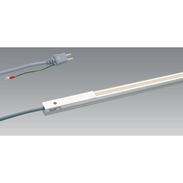 LED照明器具 什器専用電源レール TRCM800 白 電源コード付きラインコンセント 800mm | 