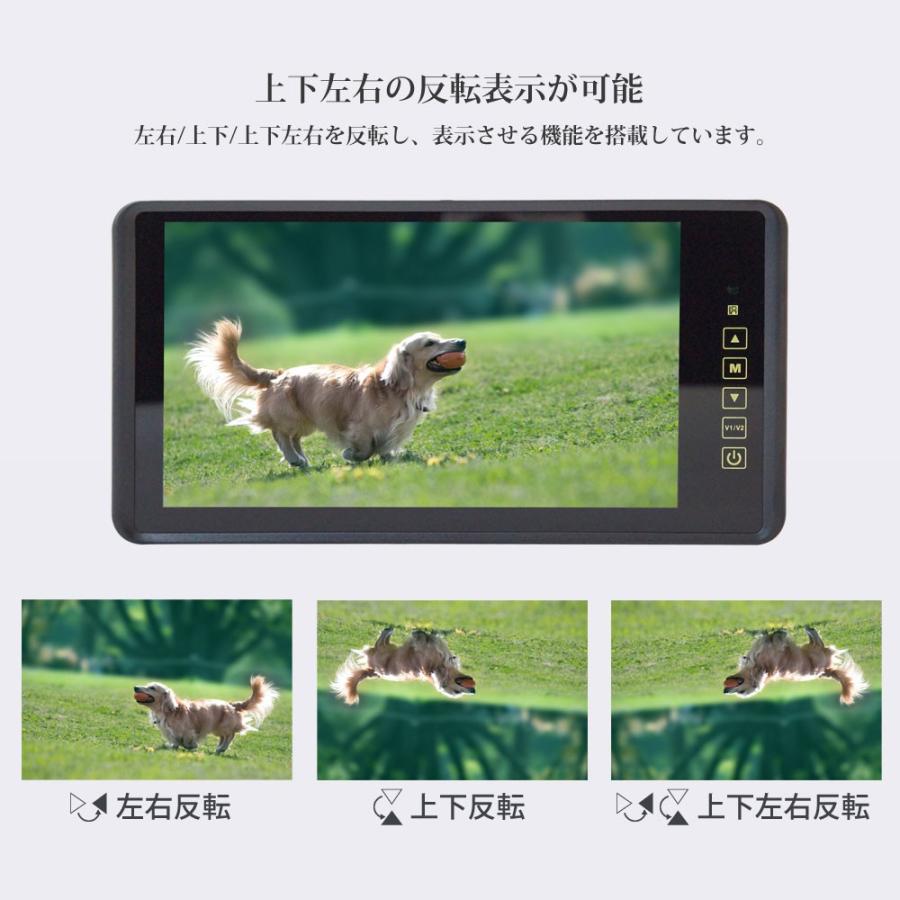 バックミラーモニター バックカメラ セット 9インチ 高画質 100万画素 12v 24v 送料無 90bc858b 90bc858b Lighting World 通販 Yahoo ショッピング