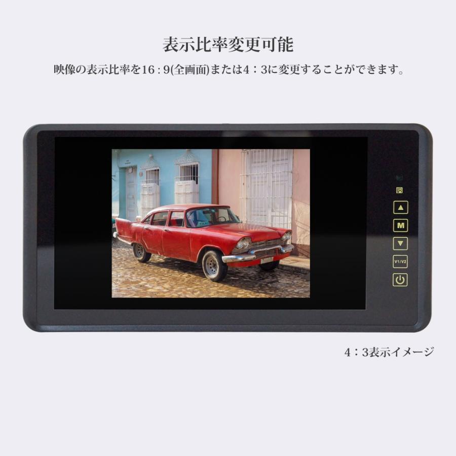 デジタルカメラセット 9台 バックカメラ バックミラーモニター セット 9インチ 12V 24V