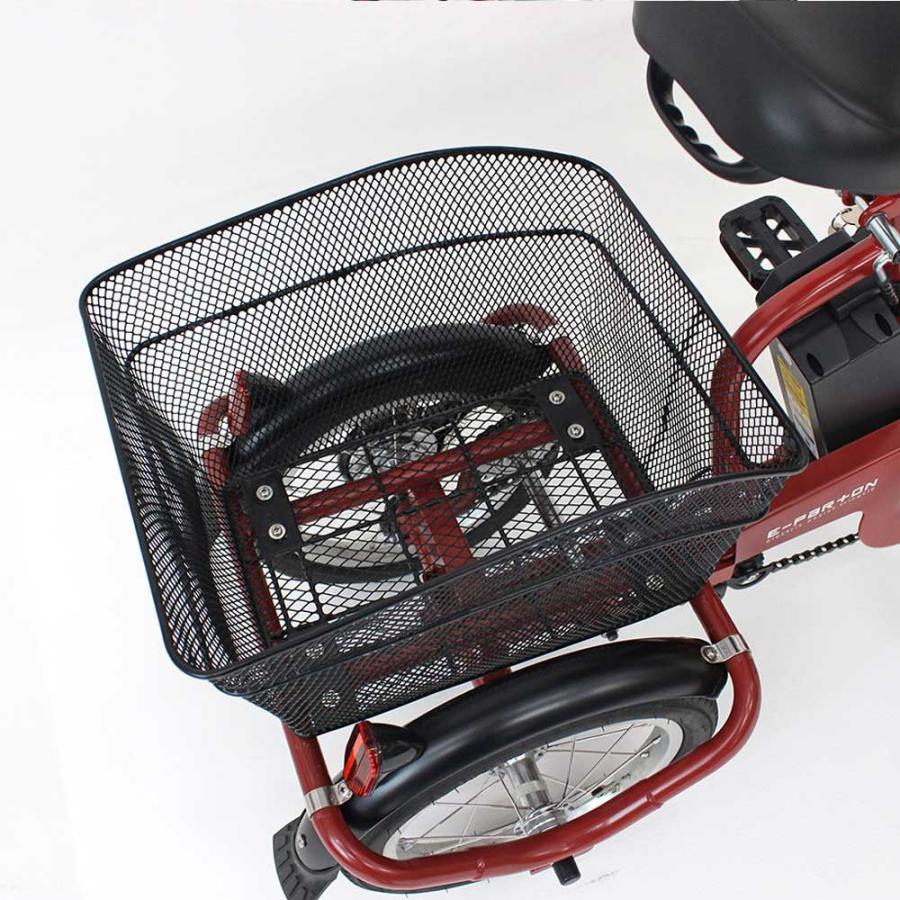 電動アシスト三輪車 LEDライト付き ワンタッチコントローラー スイング