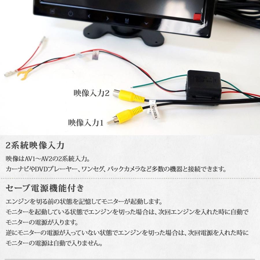 FUTURA 10.1インチ 車載モニター 2台セット オンダッシュモニター 10インチ 車載モニター 大型 高画質 10.1インチ