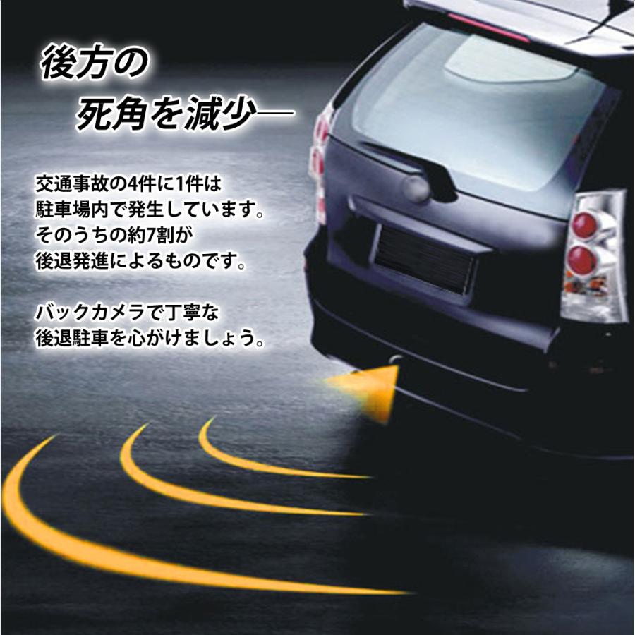 バックカメラ モニター セット オンダッシュモニター4.3インチ シガー
