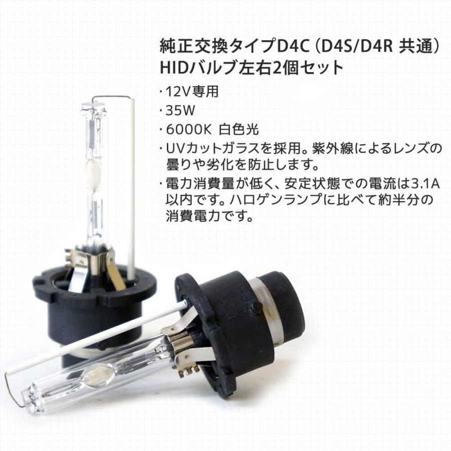 HIDバルブ 35W HID D4Cバルブ6000K D4R D4S 兼用バーナー 送料無 D4CK6 |  | 01
