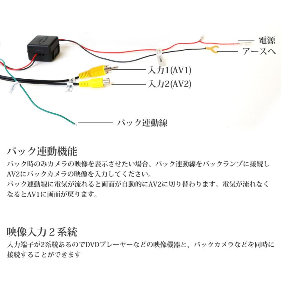 7インチ オンダッシュモニター 薄型 12V 24V あすつく 送料無 D701 |  | 06