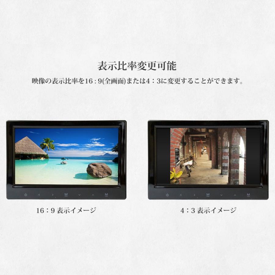 オンダッシュモニター 7インチ ヘッドレストモニター 兼用 タッチ