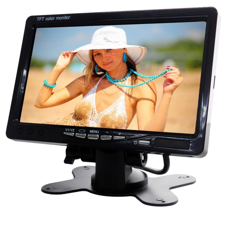 バックカメラ 日本製液晶 7インチ ワイヤレス オンダッシュ バックモニター オンダッシュモニター 7インチ + バックカメラ セット トラック 大型車