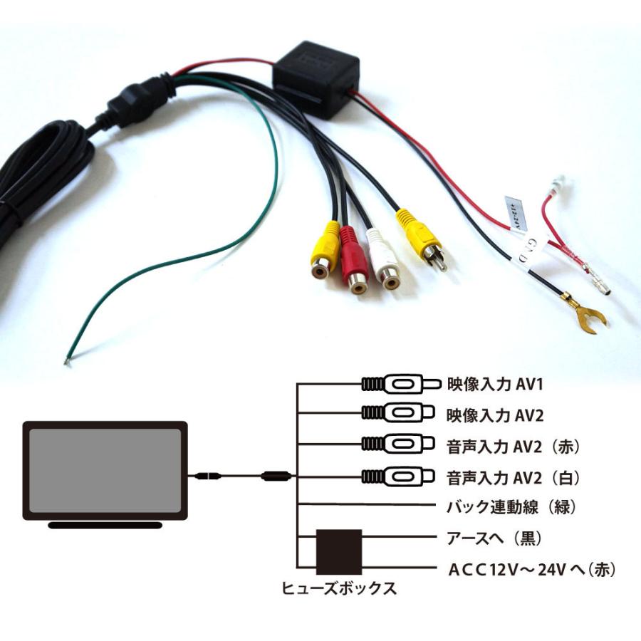 オンダッシュモニター 9インチ 高画質LEDバックライト スピーカー内蔵 HDMI ブラケット2種類付 送料無 DT91TH990B｜lightingworld｜08