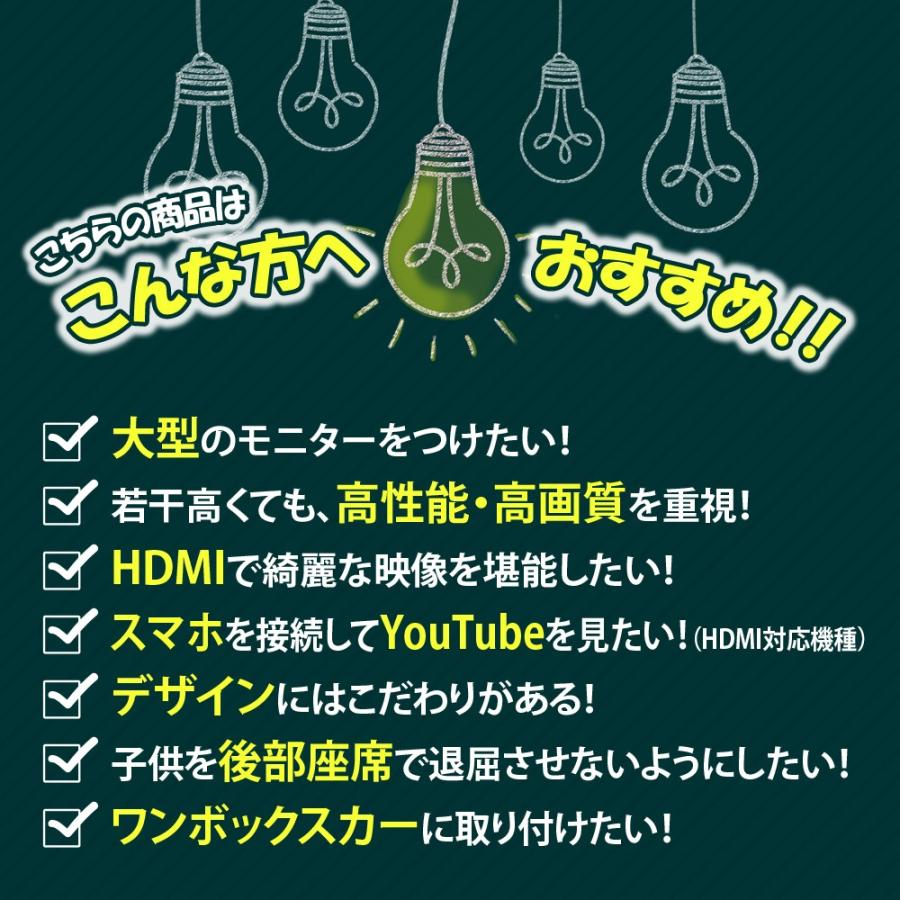 フリップダウンモニター 15 6インチ 12v 24v フルhd 高画質19 1080 Hdmi端子 Usb Sd 3色選択可 送料無 F1561 F1561h Lighting World 通販 Yahoo ショッピング
