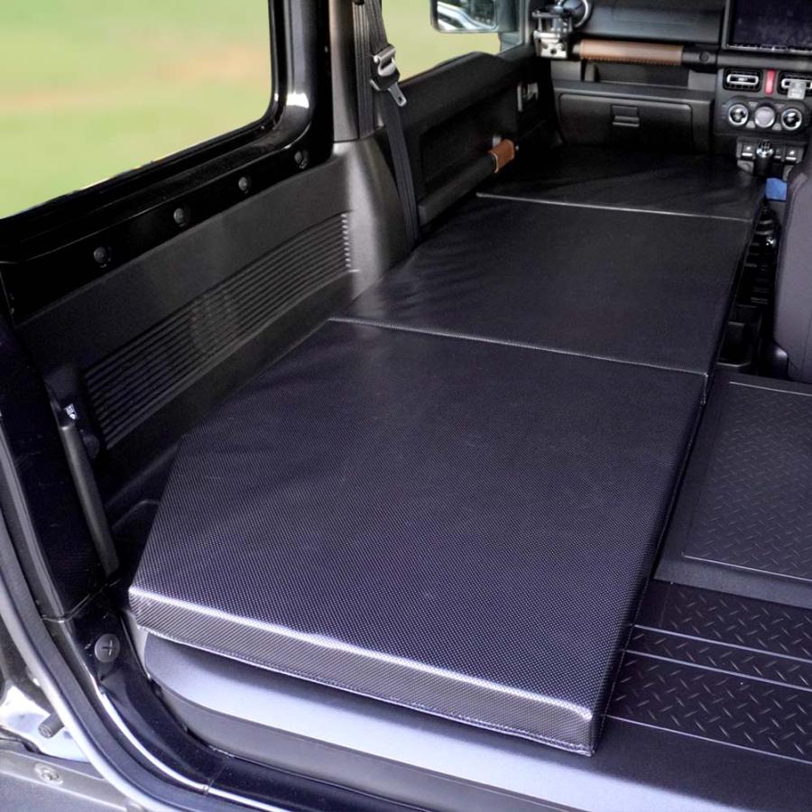 ジムニー 専用設計 車中泊 マット キャンプ 折りたたみ 黒 車 ジムニー 専用設計 車中泊 マット キャンプ 折りたたみ 黒 車