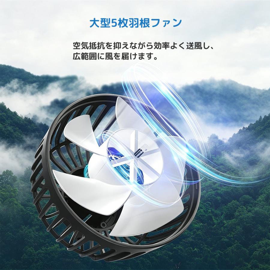 車 扇風機 サーキュレーター 後部座席 ツインファン 360度 角度調整可能 熱中症対策 車載扇風機 USB給電 ヘッドレスト カー扇風機 3階段風量 |  | 03