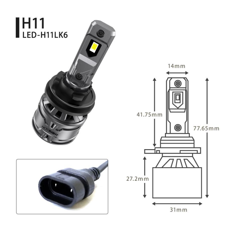 LED ヘッドライト 13000lm H4 Hi/Lo HB3 H11 爆光 6500k