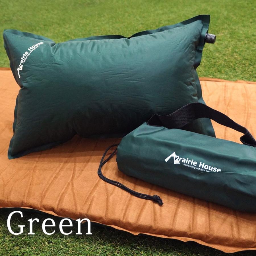 エアー枕 2個セット ふっくら 自動膨張 ピロー 車中泊 枕 ぐっすり 携帯 コンパクト 快適 Prairie House 送料無 PHS111 |  | 09