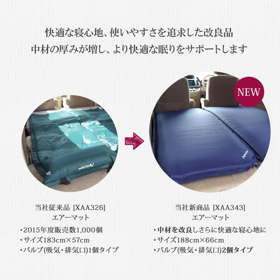 エアーマット 車中泊 キャンプ アウトドア 自動膨張 マット 防災 災害