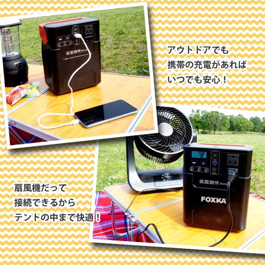 ポータブル電源 222wh 60000mAh ソーラーパネル 100W セット 家庭用