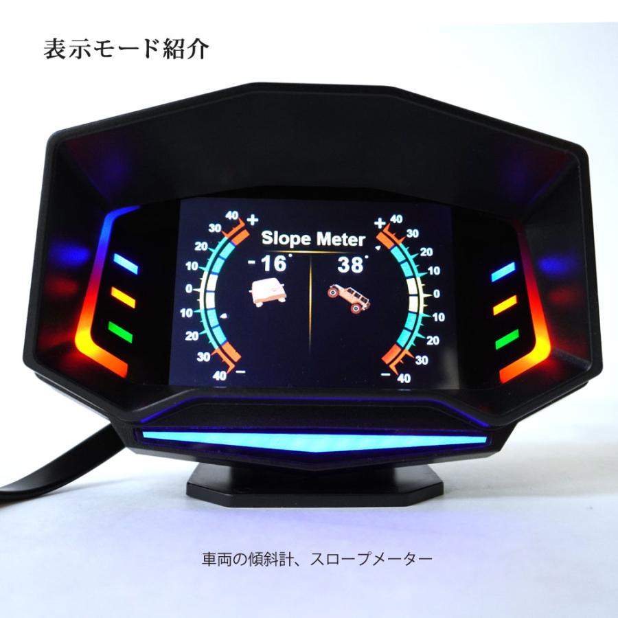 OBD2 マルチメーター タコ メーター ブースト計 HUD 日本語説明 OBD2 マルチメーター タコ メーター ブースト計 HUD 日本語説明