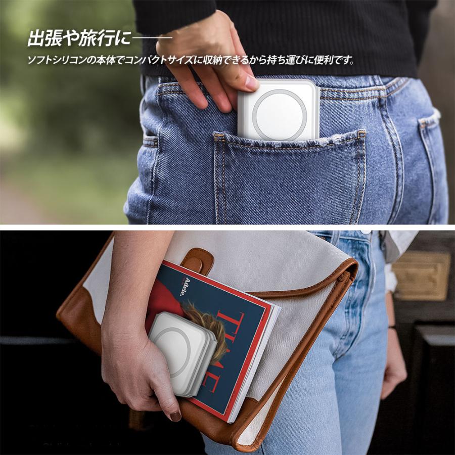 3in1 ワイヤレス充電器 置くだけ充電 持ち運び magsafe 急速充電 15W applewatch充電器 iphone airpods 同時充電 Android 送無 XCA294 |  | 09