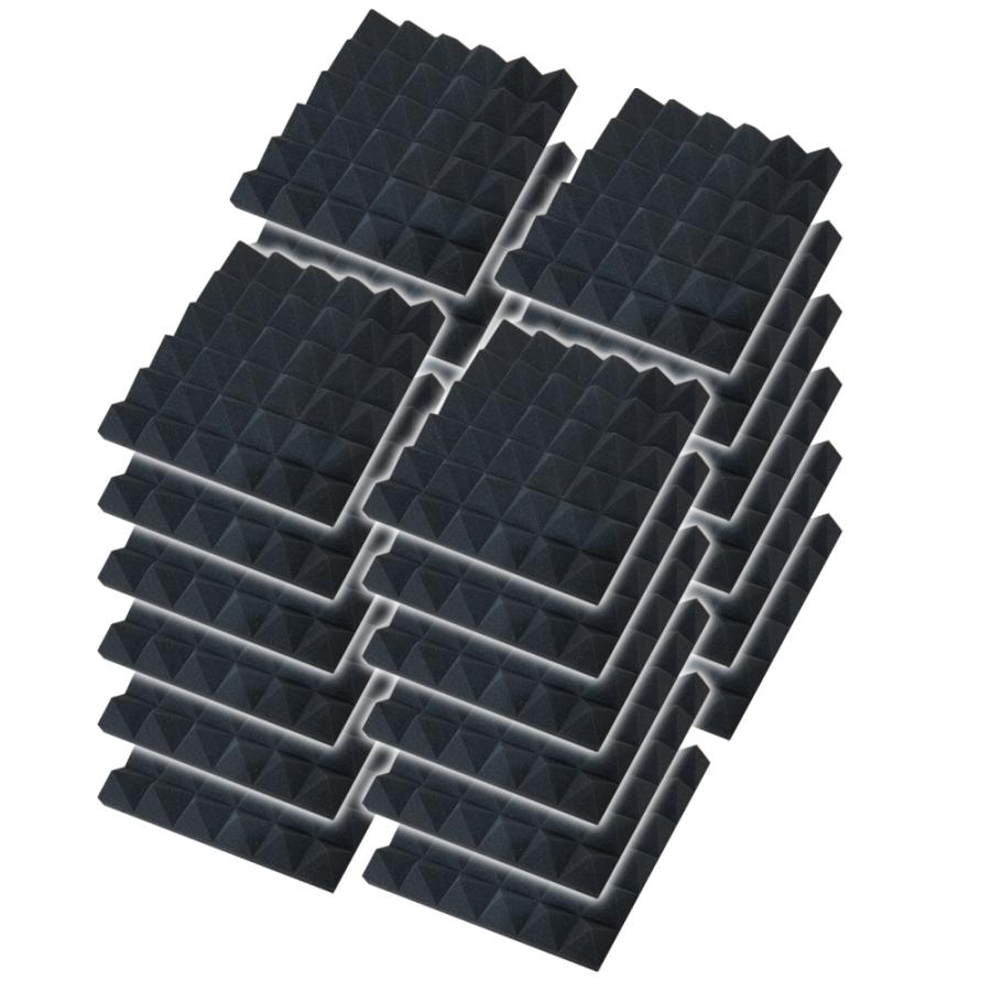 吸音材 防音材 24枚 30×30×5cm 吸音 壁 防音パネル 防音シート